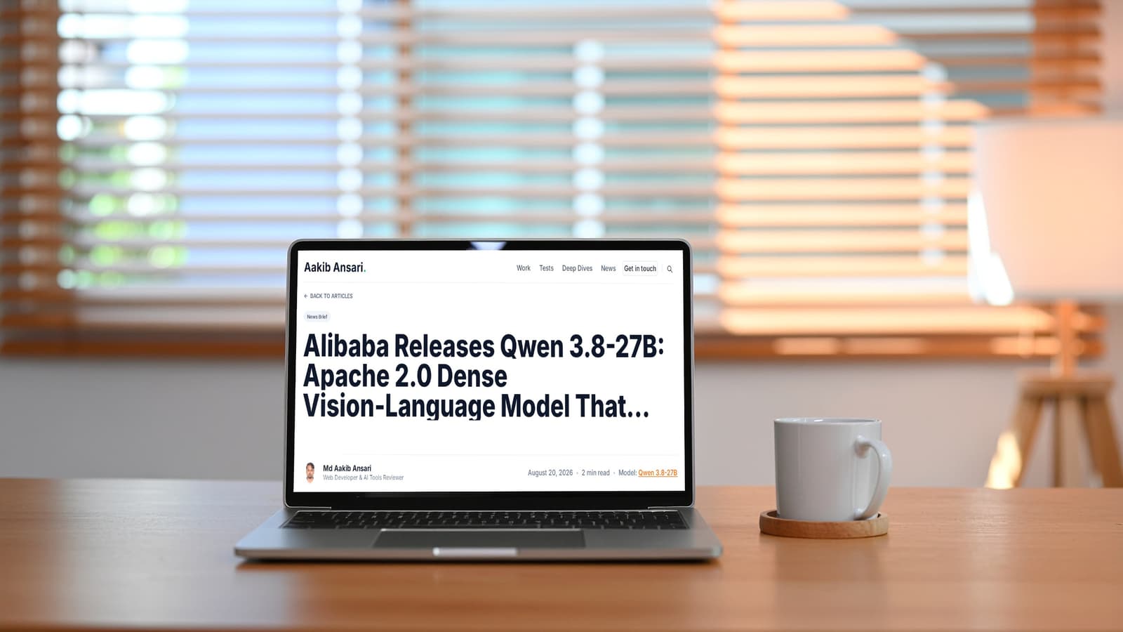 Alibaba Releases Qwen 3.8-27B: Apache 2.0 Dense Vision-Language Model That Runs on a Single RTX 4090