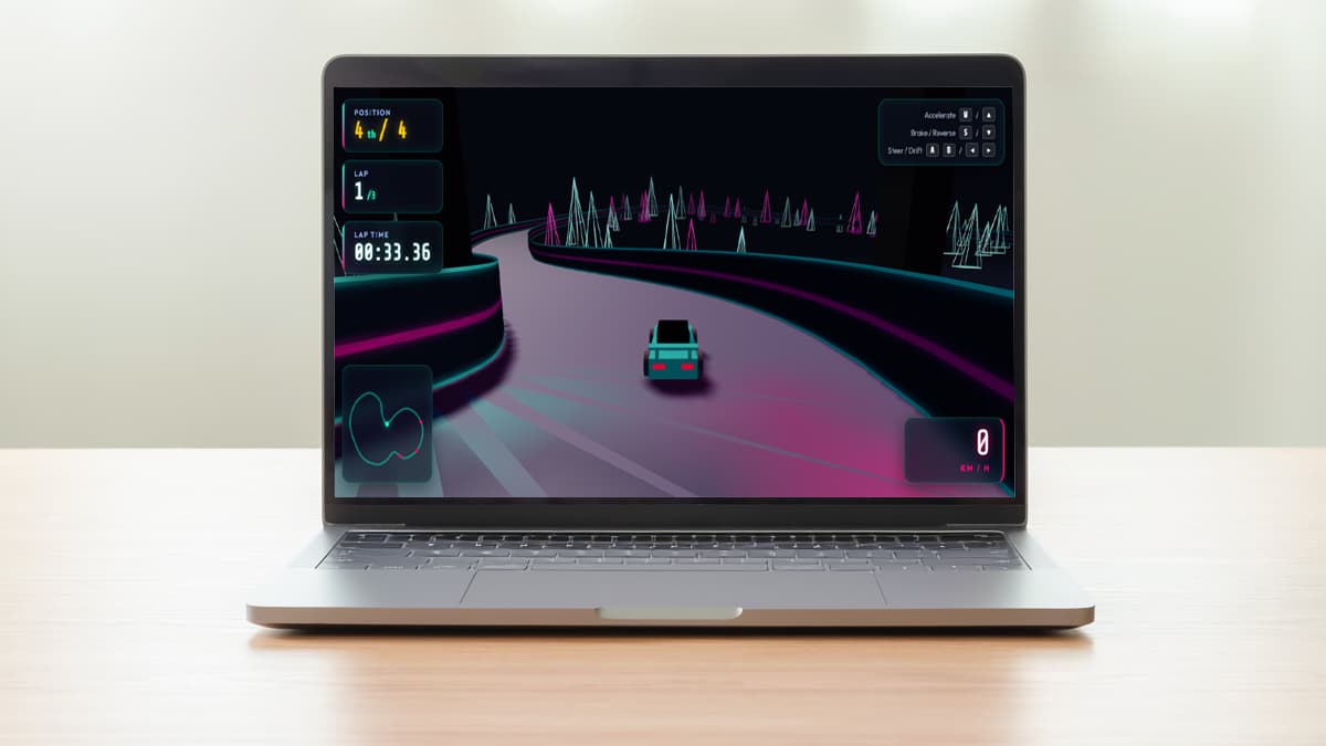 Gemini 3.1 Coding Test: I Built a 3D WebGL Racing Game in Three.js — AI Added Audio Synth & Minimap Nobody Asked For