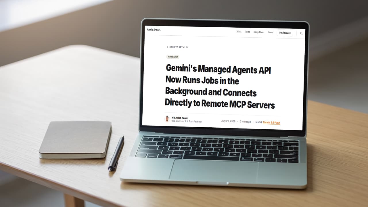 Gemini's Managed Agents API Now Runs Jobs in the Background and Connects Directly to Remote MCP Servers