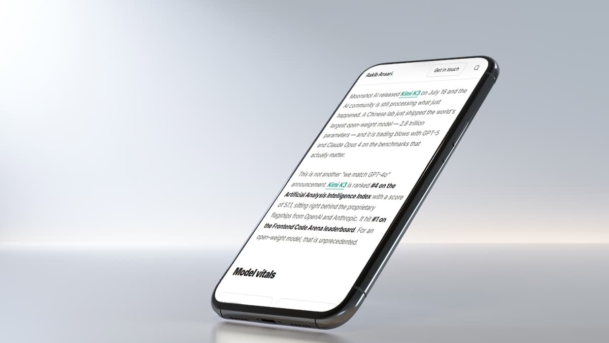 Kimi K3 just dropped: 2.8 trillion parameters, open weights, and it's not playing catch-up