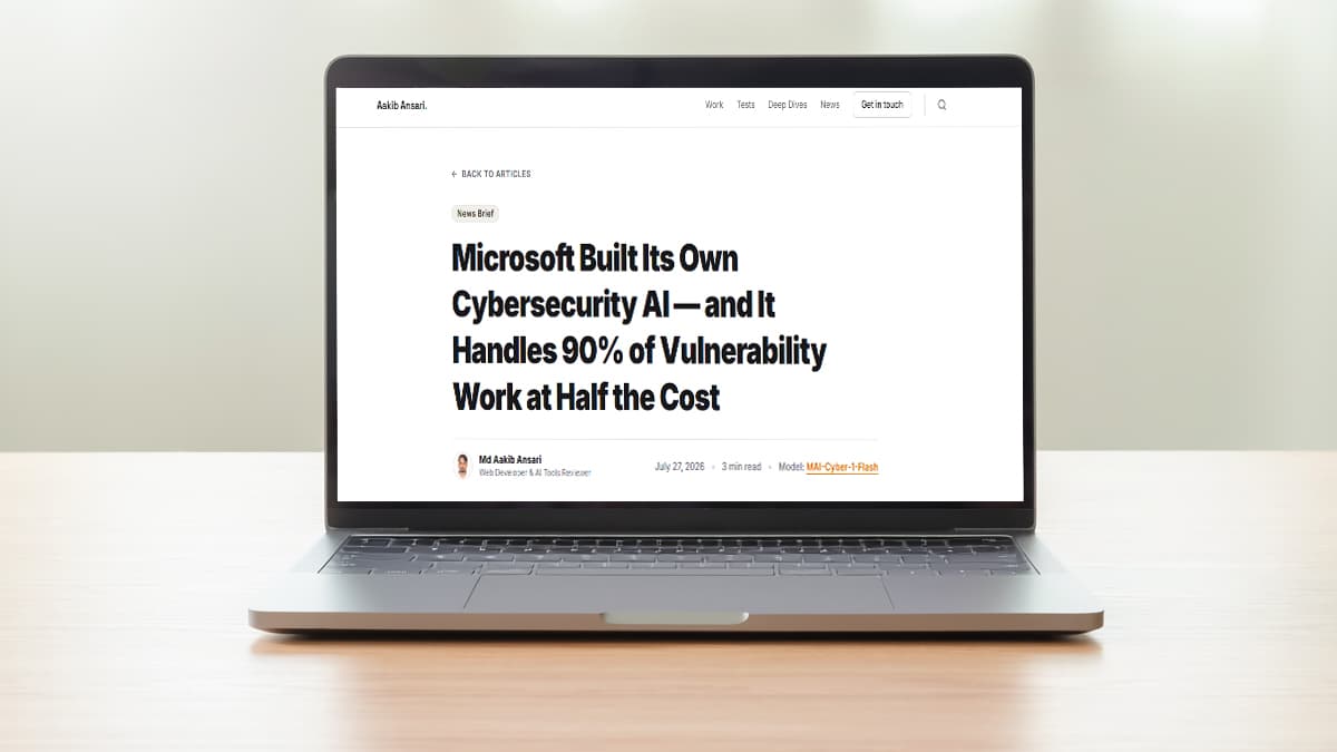 Microsoft Built Its Own Cybersecurity AI — and It Handles 90% of Vulnerability Work at Half the Cost