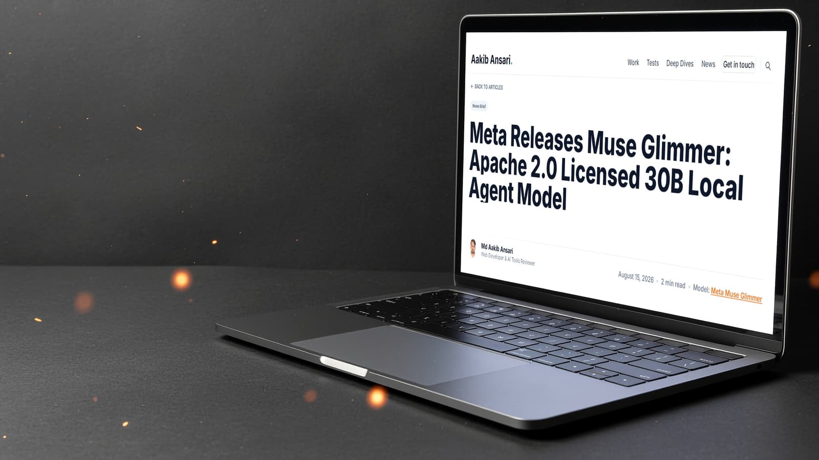 Meta Releases Muse Glimmer: Apache 2.0 Licensed 30B Local Agent Model