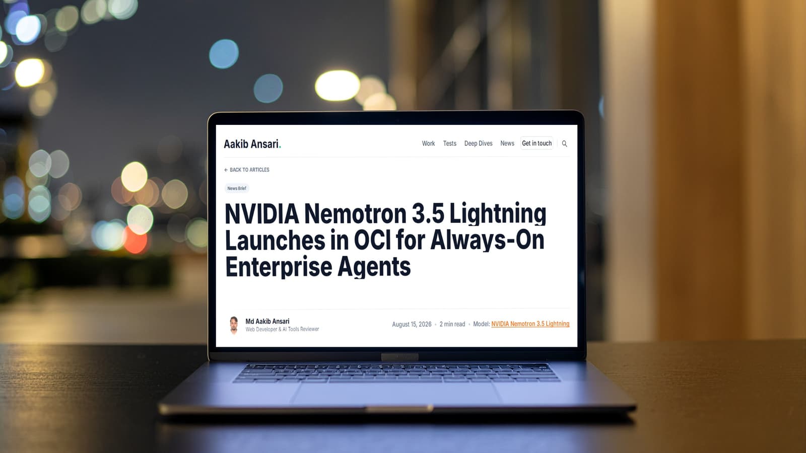 NVIDIA Nemotron 3.5 Lightning Launches in OCI for Always-On Enterprise Agents
