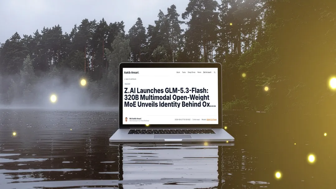 Z.AI Launches GLM-5.3-Flash: 320B Multimodal Open-Weight MoE Unveils Identity Behind Ox Alpha