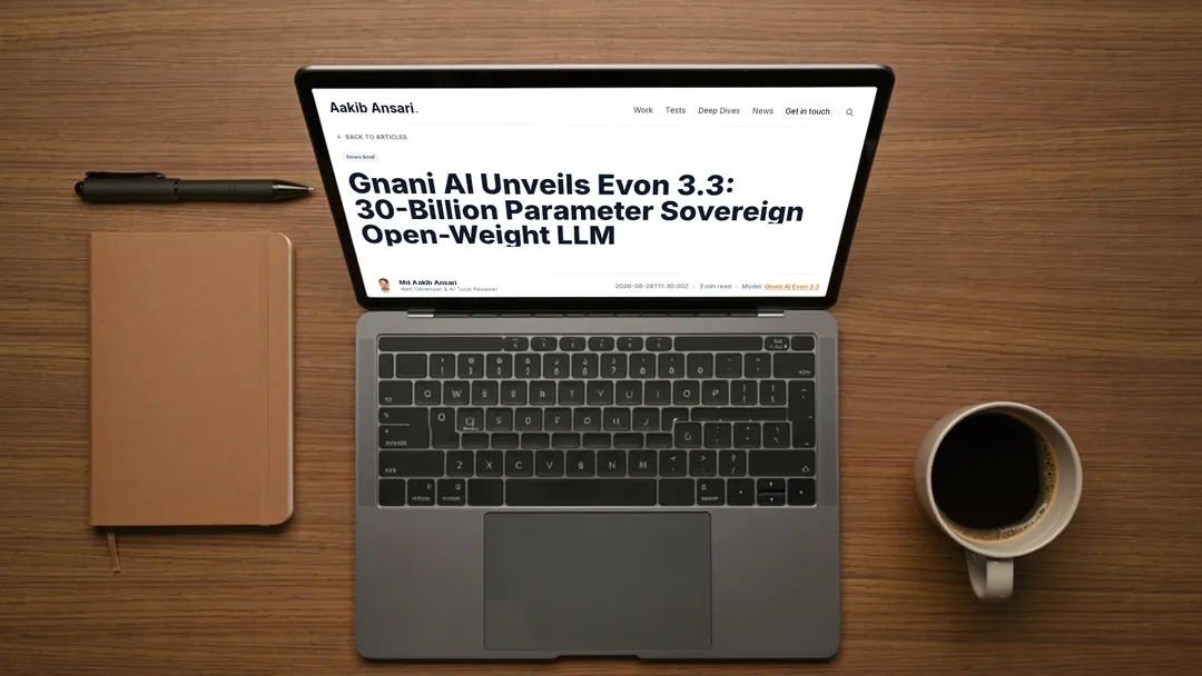 Gnani AI Unveils Evon 3.3: 30-Billion Parameter Sovereign Open-Weight LLM