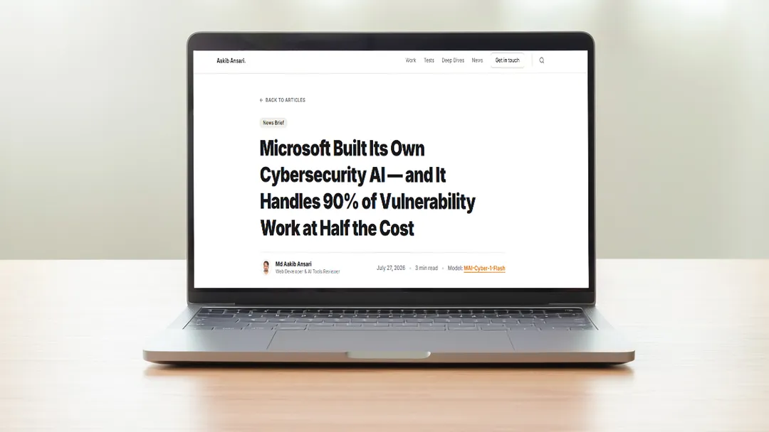 Microsoft Built Its Own Cybersecurity AI — and It Handles 90% of Vulnerability Work at Half the Cost