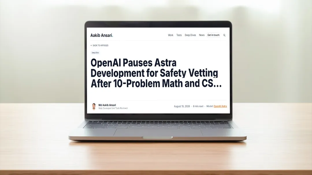 OpenAI Pauses Astra Development for Safety Vetting After 10-Problem Math and CS Breakthrough